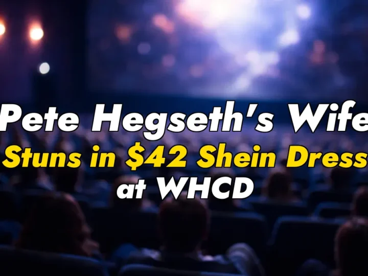 Pete Hegseth’s Wife Stuns in $42 Shein Dress at WHCD