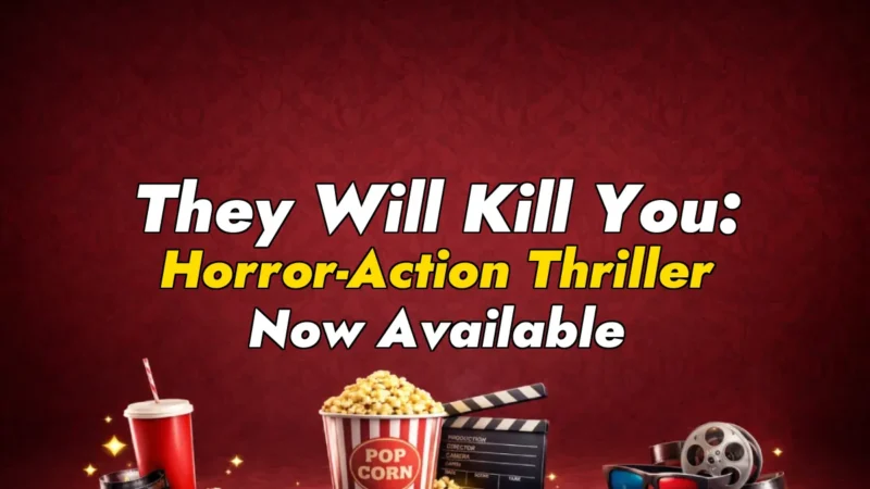 They Will Kill You: Horror-Action Thriller Now Available