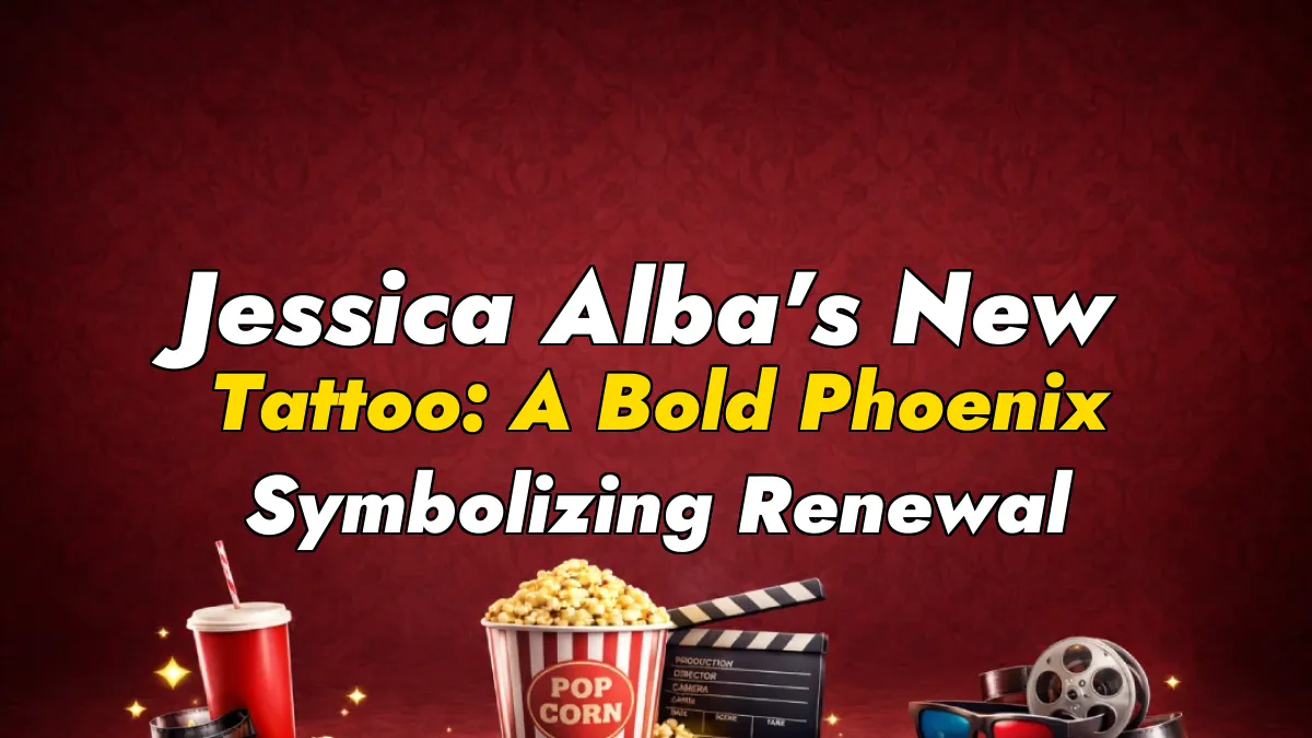 Jessica Alba’s New Tattoo: A Bold Phoenix Symbolizing Renewal