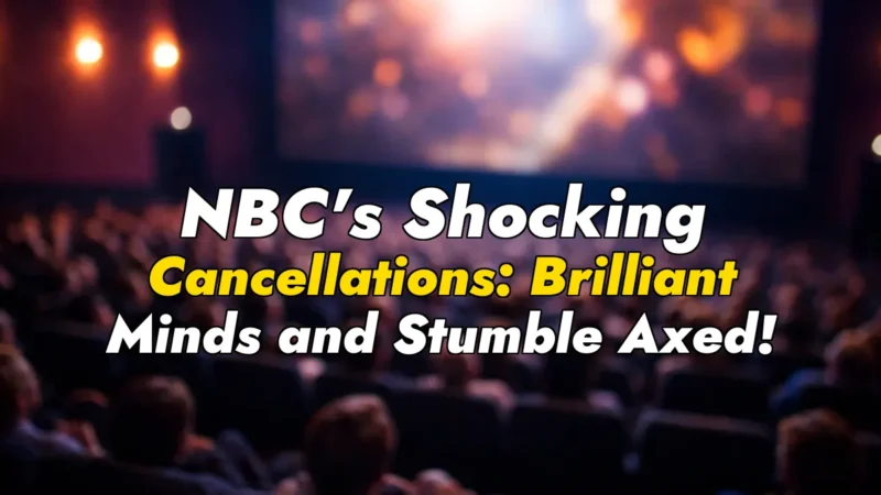 NBC’s Shocking Cancellations: Brilliant Minds and Stumble Axed!