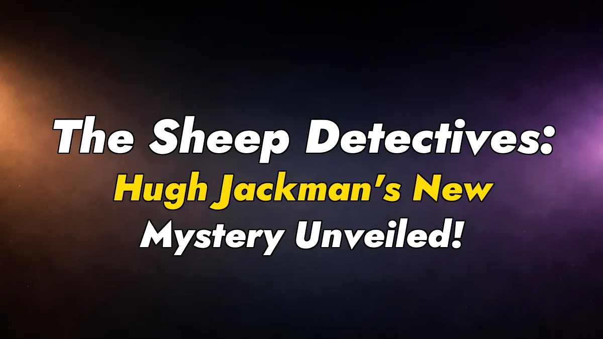 The Sheep Detectives: Hugh Jackman’s New Mystery Unveiled!
