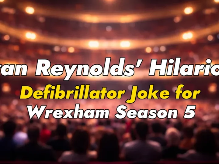 Ryan Reynolds’ Hilarious Defibrillator Joke for Wrexham Season 5
