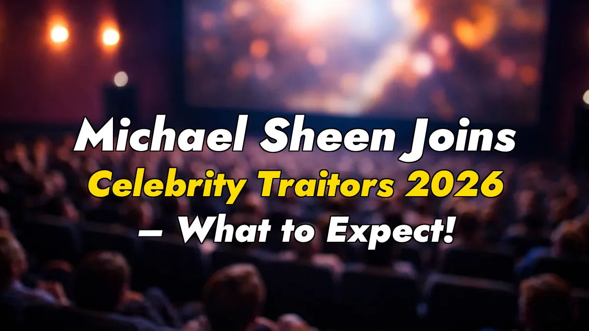 Michael Sheen Joins Celebrity Traitors 2026 – What to Expect!
