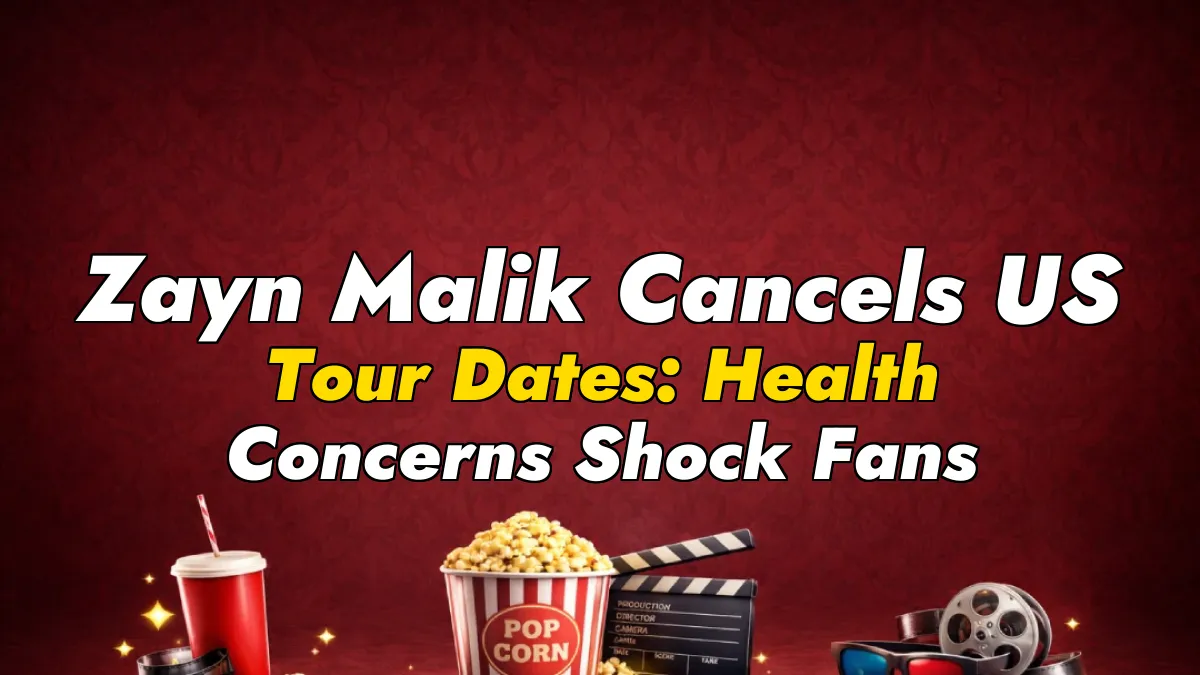 Zayn Malik Cancels US Tour Dates: Health Concerns Shock Fans