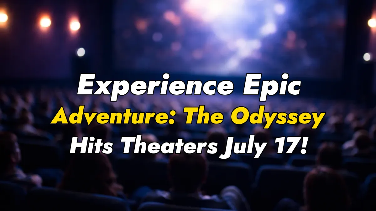 Experience Epic Adventure: The Odyssey Hits Theaters July 17!