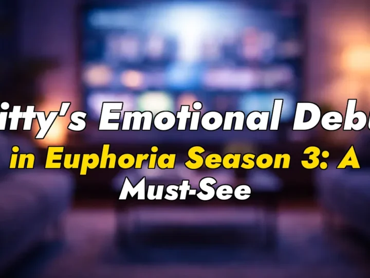 Kitty’s Emotional Debut in Euphoria Season 3: A Must-See