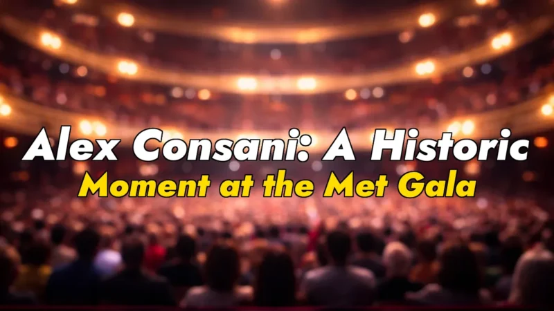 Alex Consani: A Historic Moment at the Met Gala