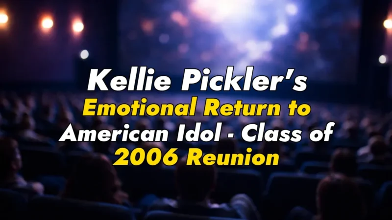 Kellie Pickler’s Emotional Return to American Idol – Class of 2006 Reunion