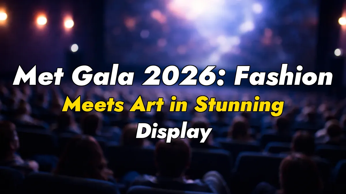 Met Gala 2026: Fashion Meets Art in Stunning Display