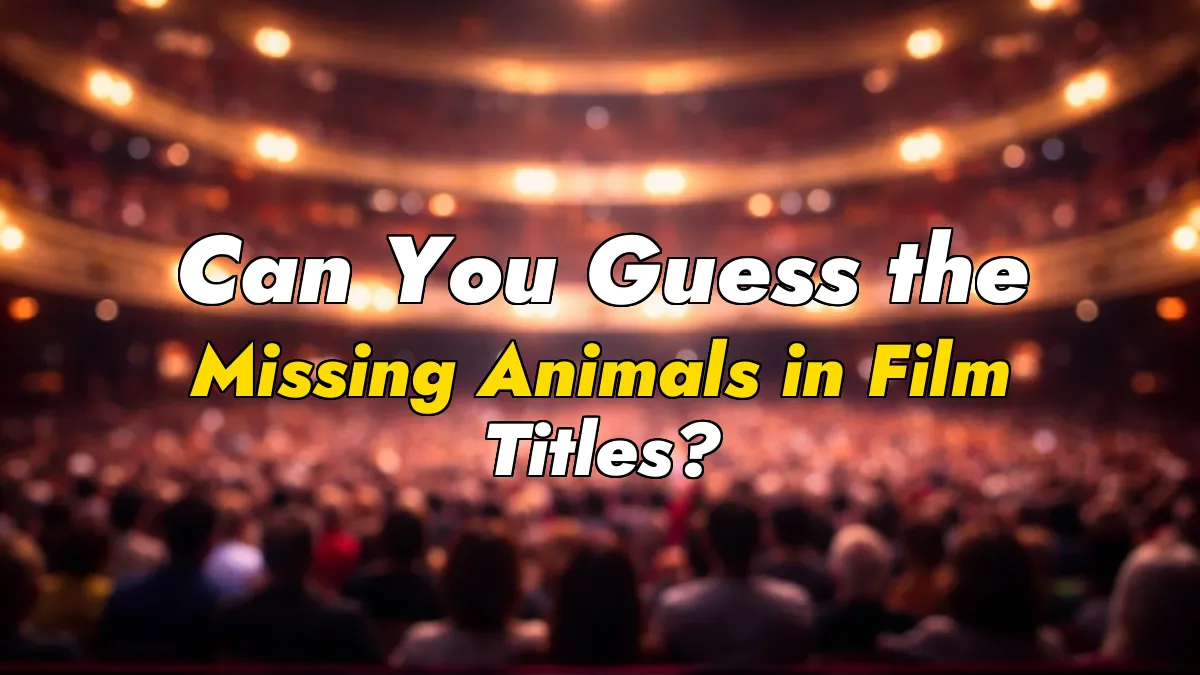 Can You Guess the Missing Animals in Film Titles?