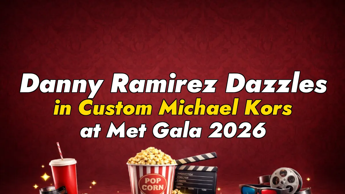 Danny Ramirez Dazzles in Custom Michael Kors at Met Gala 2026