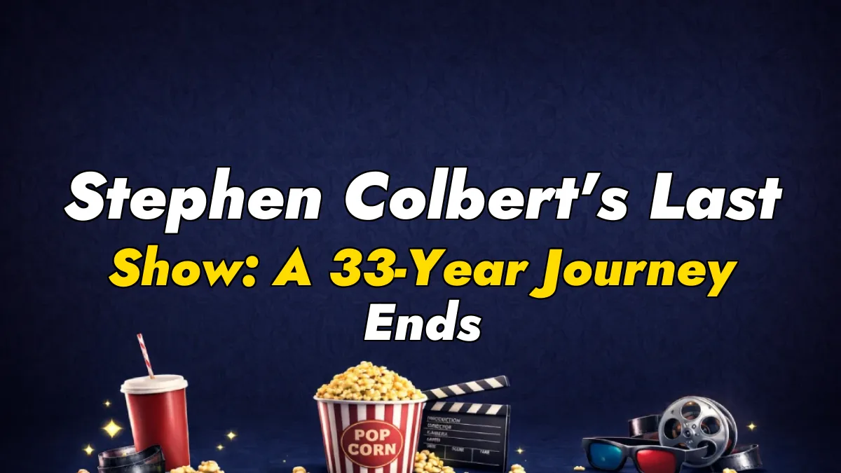 Stephen Colbert’s Last Show: A 33-Year Journey Ends